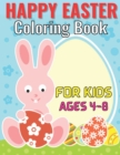 Image for Happy easter coloring book for kids ages 4-8