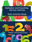 Image for Alphabet and counting Spring coloring : Kids activity book