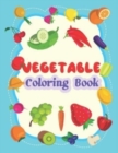 Image for Vegetable Coloring Book : Relaxing Vegetable Coloring Book