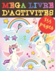 Image for Mega Livre d&#39;activites : Carnet licornes pour enfants 355 pages Coloriages, Labyrinthes, apprendre a dessiner, ecritures alphabet et chiffres, cadeau anniversaire fille princesse