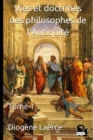 Image for Vies et doctrines des philosophes de l&#39;Antiquite