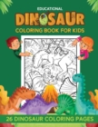 Image for Educational dinosaur coloring book for kids