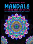 Image for Mandala Coloring Book For Adults : An Adult Coloring Book Featuring 50 of the World&#39;s Most Beautiful Mandalas for Stress Relief and Relaxation ( Black Background Mandala Coloring Book For Adults )