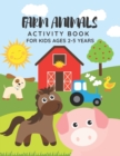 Image for Farm Animals Activity Book For Kids Ages 2-5 Years