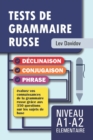 Image for Tests de Grammaire Russe : Niveau A1-A2 ELEMENTAIRE