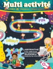 Image for multi activite cahier de travail pour enfants. labyrinhe coloriage sudoku recherche des chiffres
