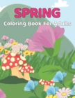 Image for Spring Coloring Book For Adults : An Adult Coloring Book for Holidays Featuring Easy and Large Designs with Flowers, Butterflies, Birds and much more! Gift for Boys and Girls.Vol-1