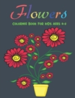 Image for Flowers Coloring Book For Kids Ages 4-8