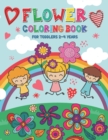 Image for Flower Coloring Book for Toddlers 2-4 Years : Easy Coloring Book with Spring Flowers - Flower Coloring Book for Kids Ages 1-4 and 4-8
