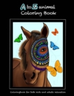 Image for A to Z animal Coloring book