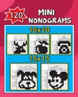 Image for 120 Mini Nonograms 10x10 and 15x15