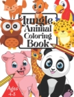 Image for Jungle Animal Coloring Book Ages 4-8