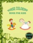 Image for horse coloring book for kids ages 2-5