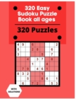 Image for 320 Easy Sudoku Puzzle Book all ages
