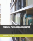 Image for Employee Psychological Research