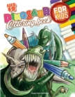 Image for Dinosaur Coloring Book for Kids ages 4-8 : With 50 Unique illustrations including T-Rex, Velociraptors, Stegosaurus and more! HAVE FUN COLORING THEM ALL!