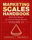 Image for Marketing Scales Handbook : Multi-Item Measures for Consumer Insight Research, Volume 11