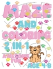 Image for Maze And Coloring 2in1 Awesome Fun Age 4-8