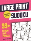Image for Large Print Sudoku 99+ Medium Level Puzzles