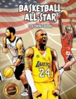 Image for Basketball All-star coloring book : The greatest NBA All-star players of all time