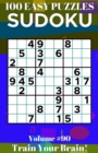 Image for Sudoku : 100 Easy Puzzles Volume 90 - Train Your Brain!