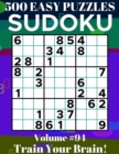 Image for Sudoku : 500 Easy Puzzles Volume 94 - Train Your Brain!