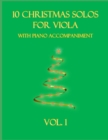 Image for 10 Christmas Solos for Viola with Piano Accompaniment