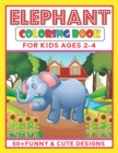 Image for Elephant Coloring Book for Kids Ages 2-4