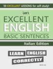 Image for Lee&#39;s Excellent English Basic Sentences - Italian Edition