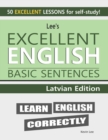 Image for Lee&#39;s Excellent English Basic Sentences - Latvian Edition