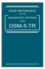 Image for Desk Reference to the Diagnostic Criteria from Dsm-5-tr