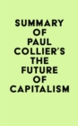 Image for Summary of  Paul Collier&#39;s The Future of Capitalism