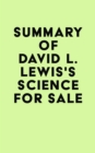 Image for Summary of David L. Lewis&#39;s Science for Sale