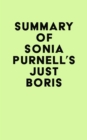 Image for Summary of Sonia Purnell&#39;s Just Boris