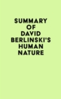 Image for Summary of David Berlinski&#39;s Human Nature