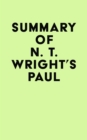 Image for Summary of N. T. Wright&#39;s Paul