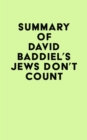 Image for Summary of David Baddiel&#39;s Jews Don&#39;t Count