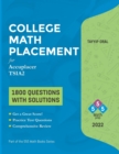 Image for College Math Placement ( for ACCUPLACER and TSIA2 ) : 1800 Questions with Solutions