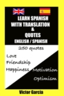 Image for Learn Spanish with translation - 250 quotes