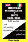 Image for Learn Italian with translation - 250 quotes