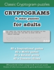 Image for Cryptograms &amp; other puzzles for adults : Education resources by Bounce Learning Kids