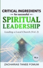 Image for Critical Ingredients for Successful Spiritual Leadership
