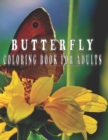 Image for butterfly coloring book for adults