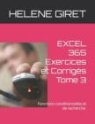 Image for EXCEL 365 Exercices et Corriges Tome 3
