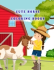 Image for cute horse coloring books : horse coloring book for adults