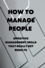 Image for How to Manage People