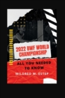 Image for 2022 Bwf World Championship : All You Needed to Know