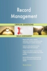 Image for Record Management Critical Questions Skills Assessment