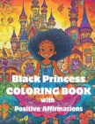 Image for Black Princess Coloring Book with Positive Affirmations