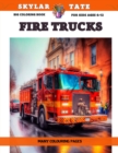 Image for Big Coloring Book for kids Ages 6-12 - Fire Trucks - Many colouring pages
